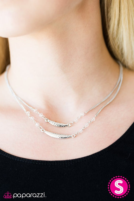 Paparazzi ♥ Tropical Getaway - White ♥ Necklace-product_sku