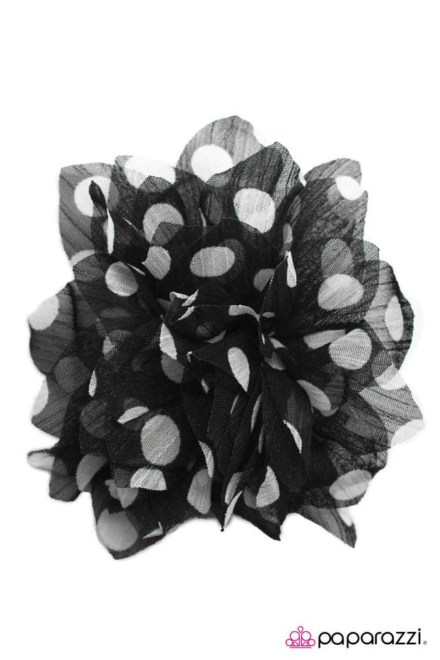 Paparazzi ♥ Try and Spot Me - Black ♥ Hair Clip