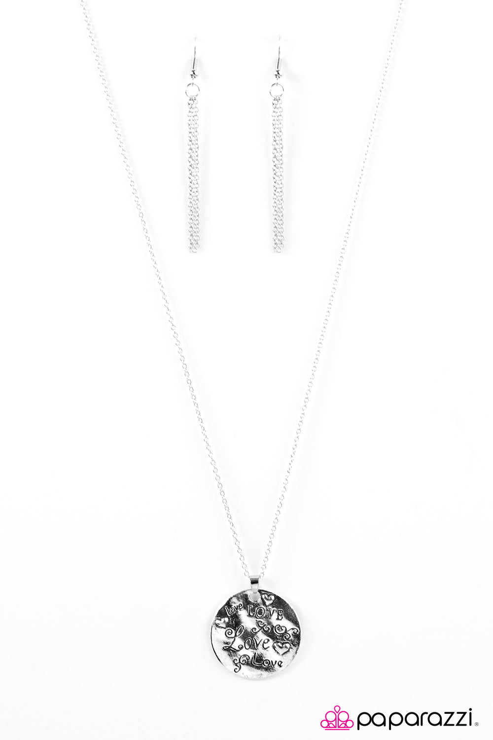 Paparazzi ♥ Love The One You Got - Silver ♥  Necklace-product_sku