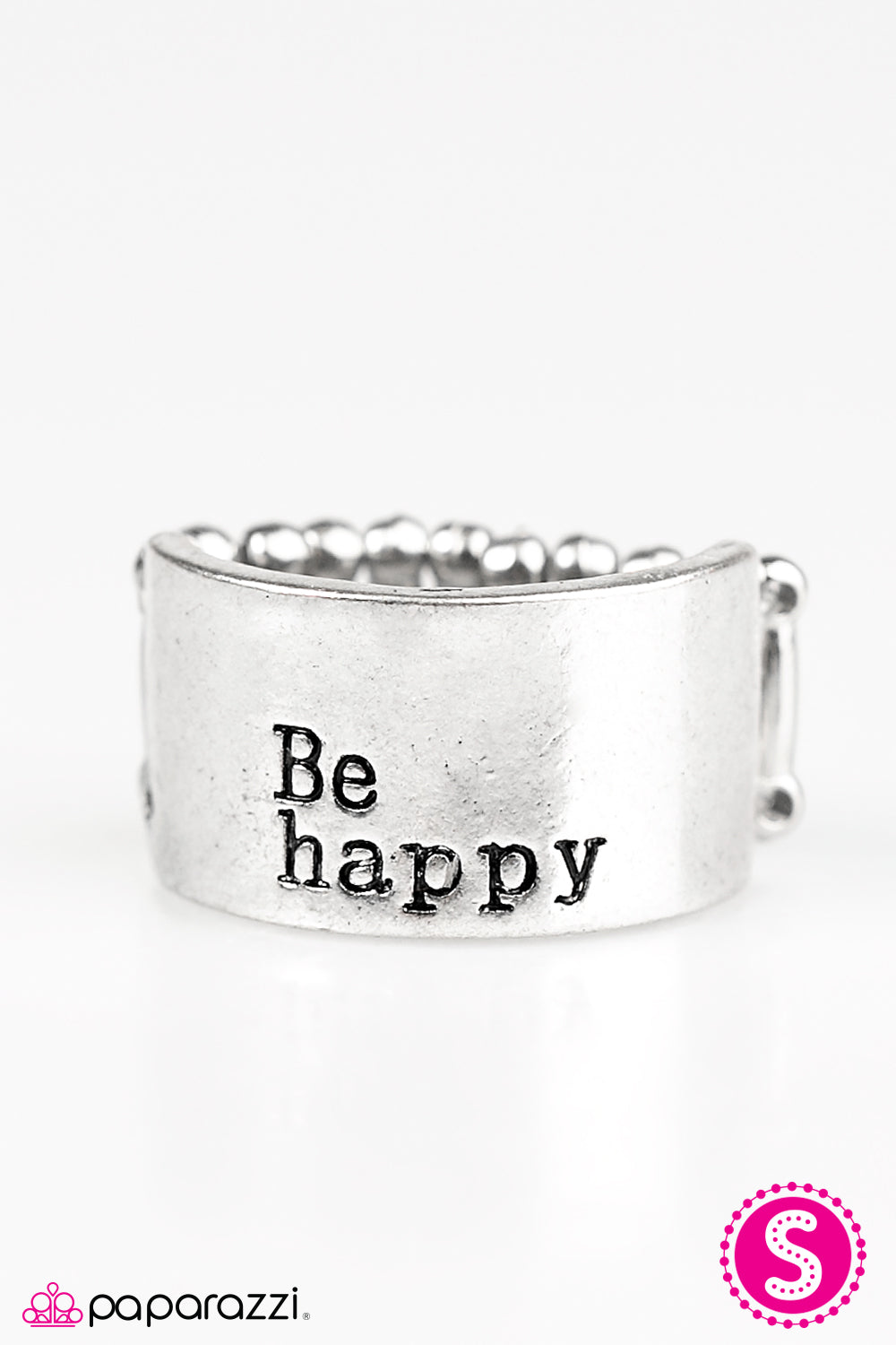 Paparazzi ♥ Be Happy - Silver ♥  Ring