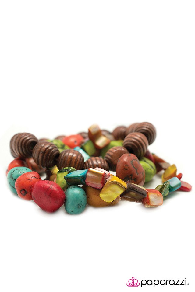 Paparazzi ♥ Shore Thing - Multi ♥ Bracelet