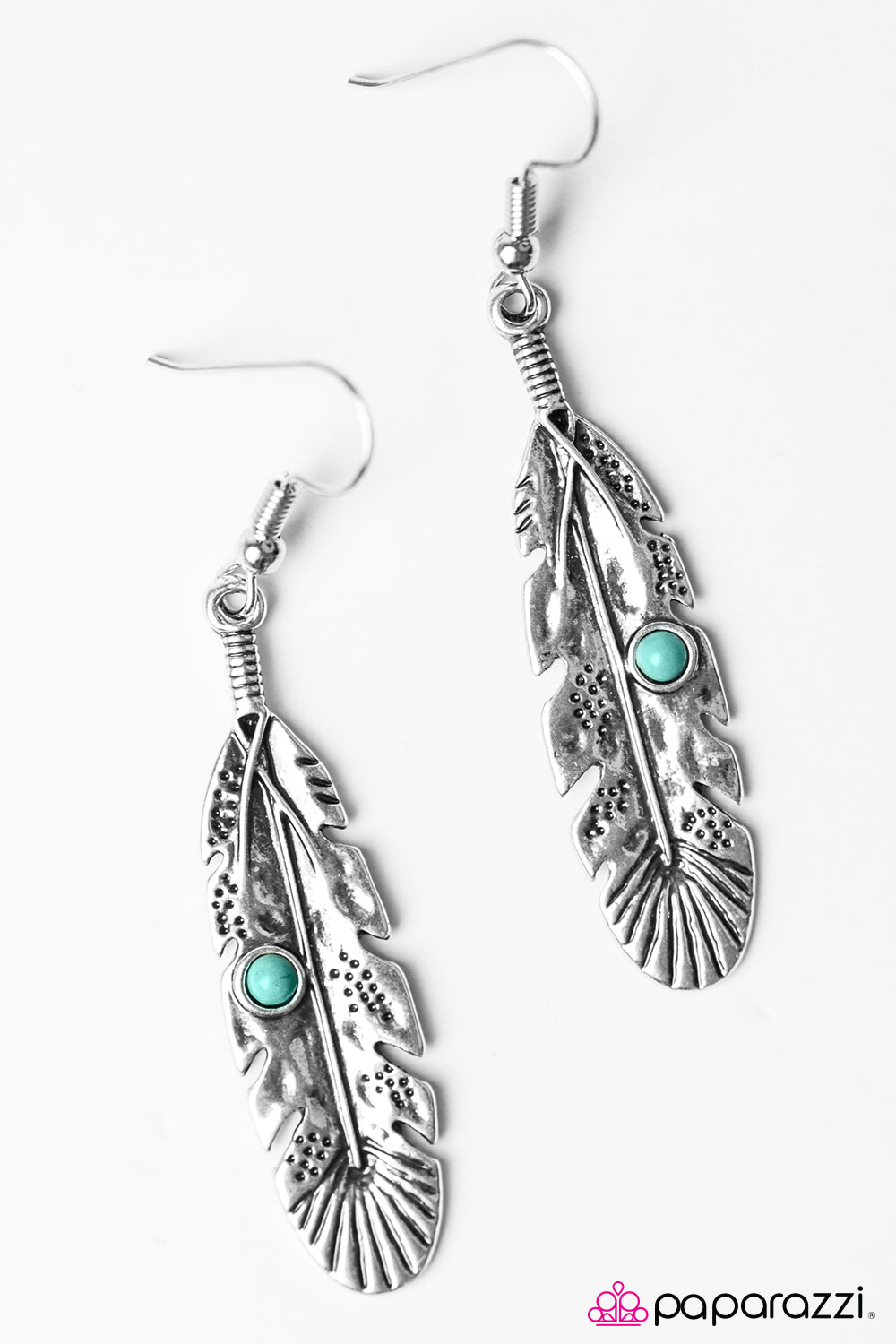 Paparazzi ♥ Its Never Too Late To Fly - Blue ♥  Earrings