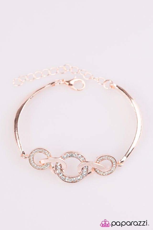 Paparazzi ♥ Royal Society - Rose Gold ♥ Bracelet