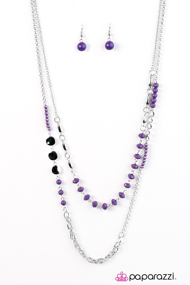 Paparazzi ♥ The Heat Is On - Purple ♥ Necklace