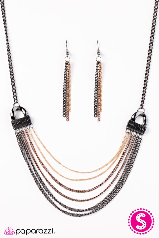 Paparazzi ♥ Rise Of Rome - Multi ♥ Necklace