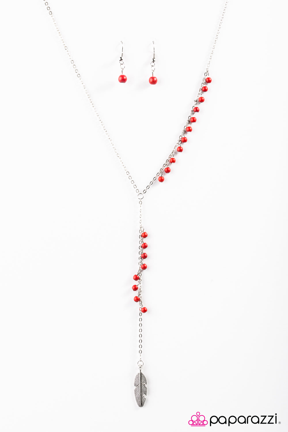Paparazzi ♥ Western Winds - Red ♥  Necklace