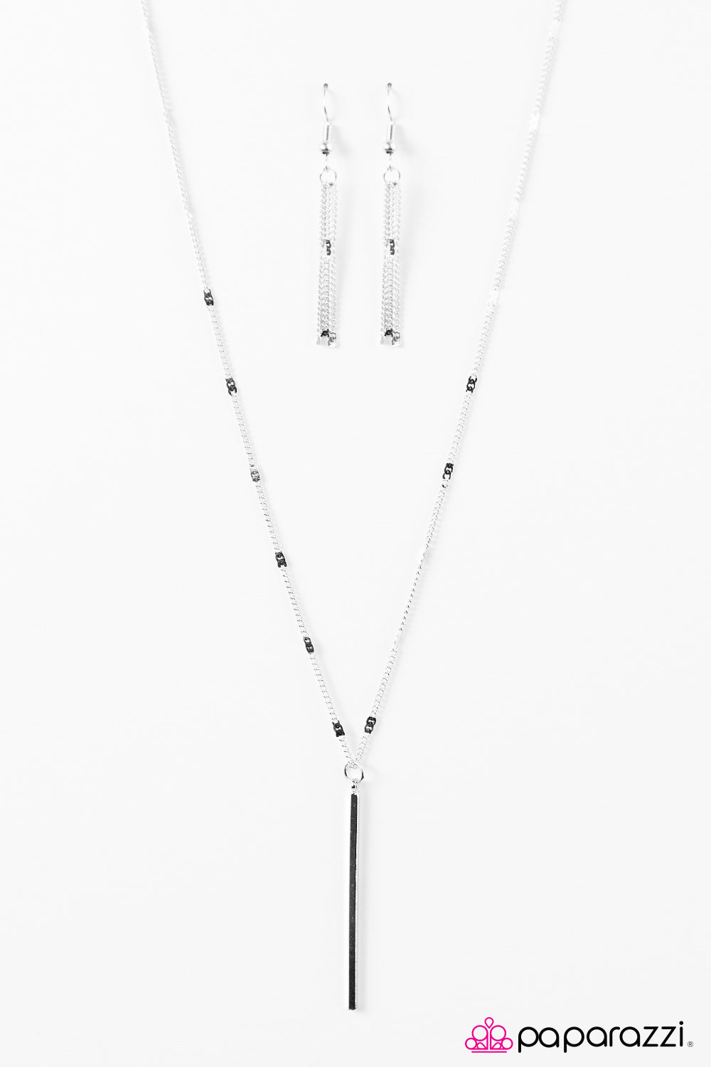 Paparazzi ♥ Simple Shine - Silver ♥  Necklace-product_sku