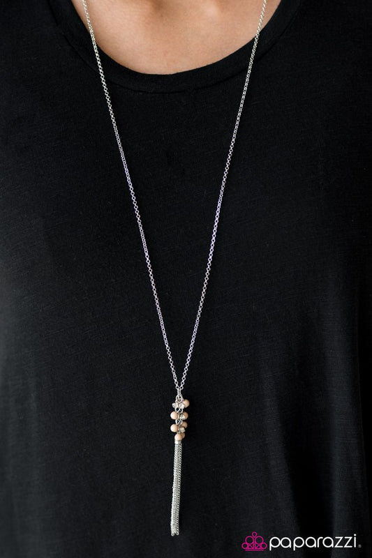 Paparazzi ♥ Color Craze - Brown ♥ Necklace-product_sku