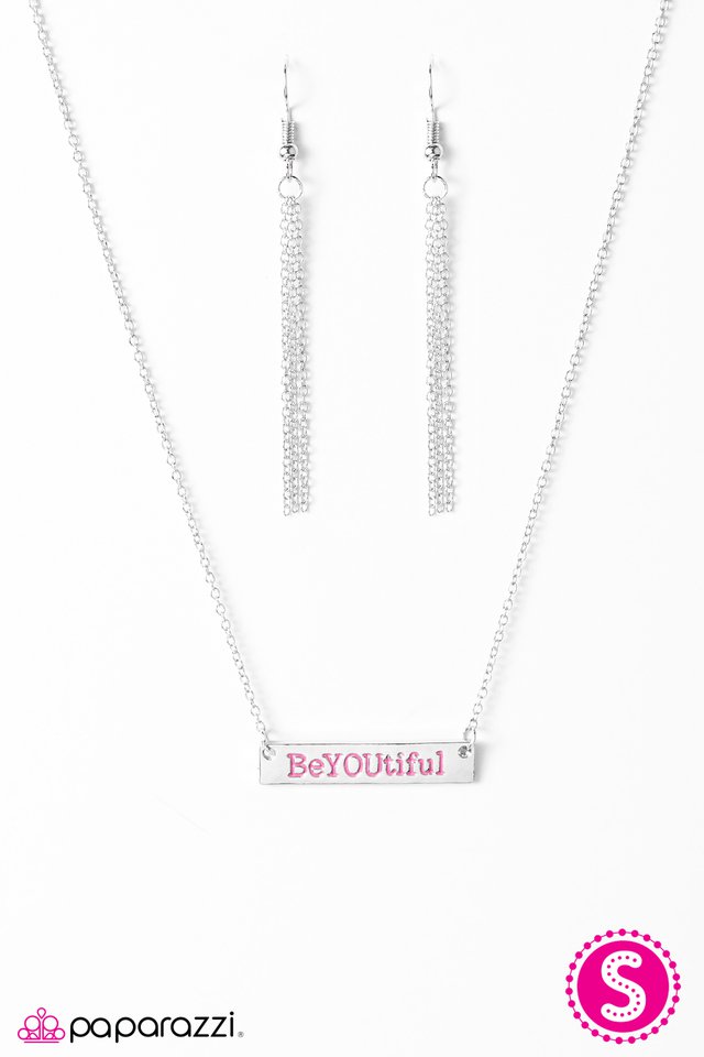 Paparazzi ♥ Always BeYOUtiful - Pink ♥ Necklace