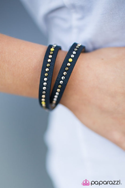 Paparazzi ♥ Cowgirl Up - Blue ♥ Bracelet-product_sku