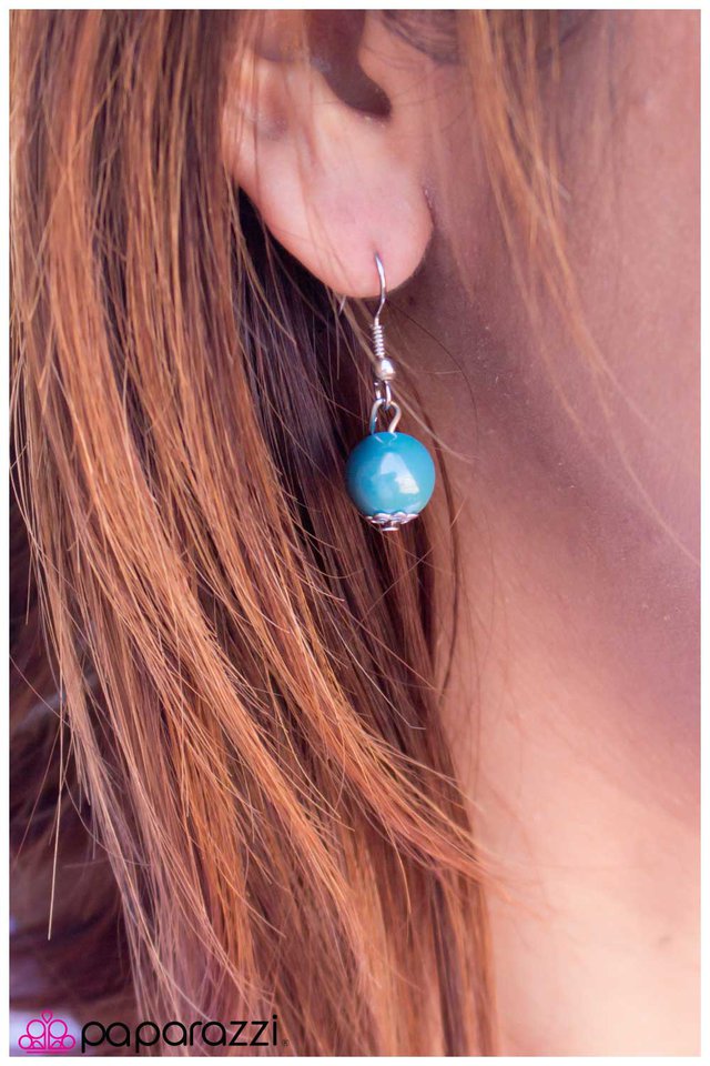 Paparazzi ♥ Skyfall - Blue ♥ Necklace