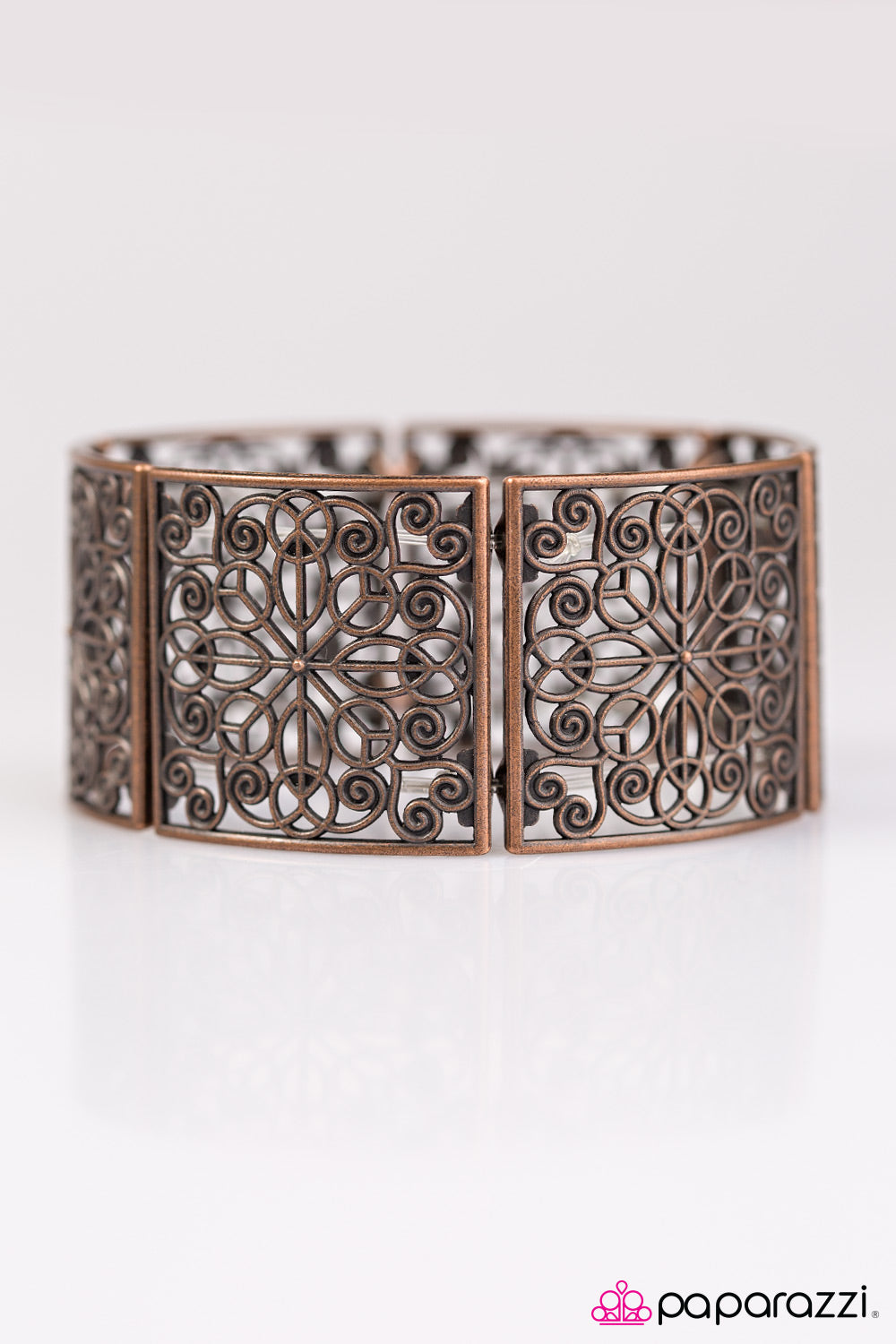 Paparazzi ♥ The Price Of FRAME - Copper ♥  Bracelet