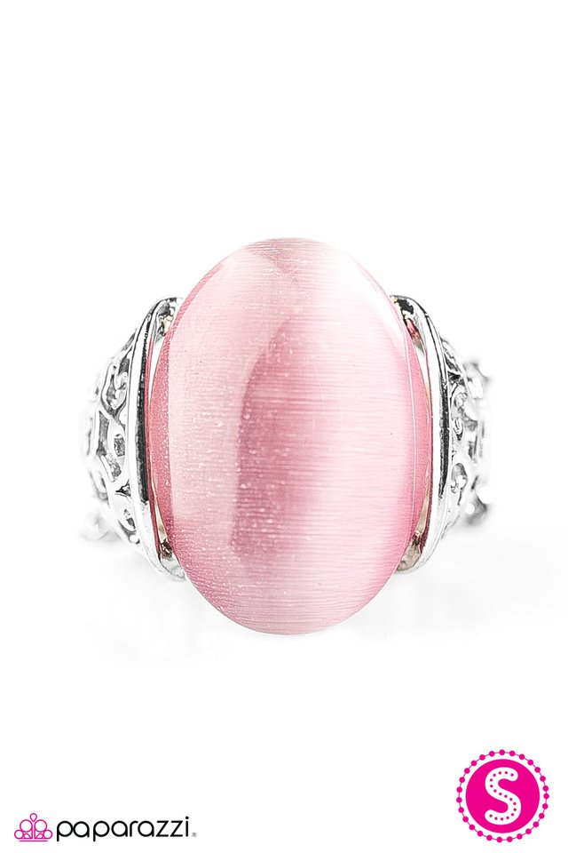 Paparazzi ♥ Midnight Moonwalk - Pink ♥ Ring