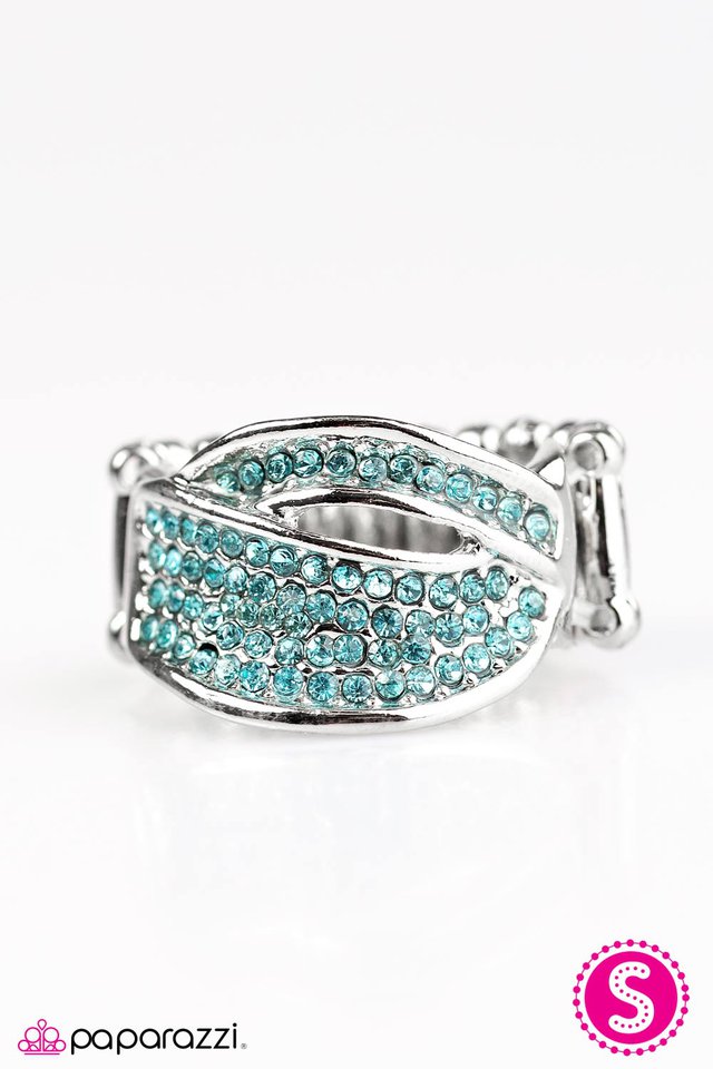 Paparazzi ♥ Love At First SPARK - Blue ♥ Ring