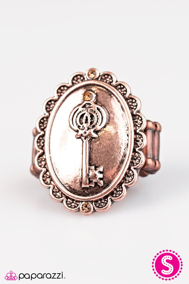 Paparazzi ♥ Master Key - Copper ♥ Ring