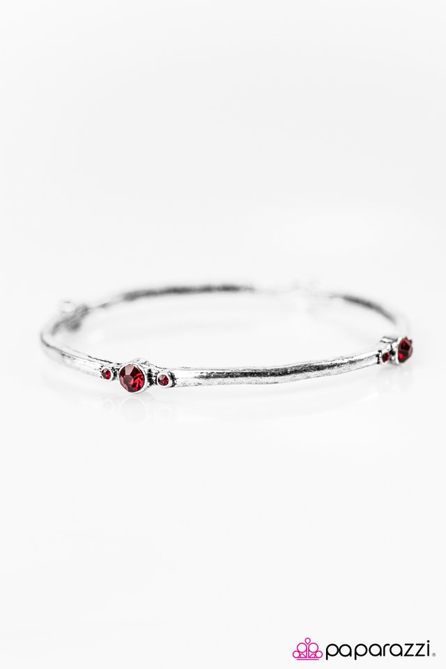 Paparazzi ♥ Girl Of My GLEAMS - Red ♥ Bracelet