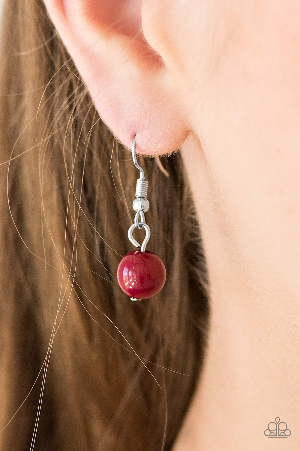 Paparazzi ♥ Newport Native - Red ♥  Necklace