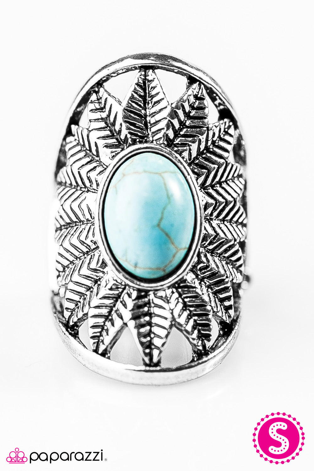 Paparazzi ♥ Natural Habitat - Blue ♥  Ring