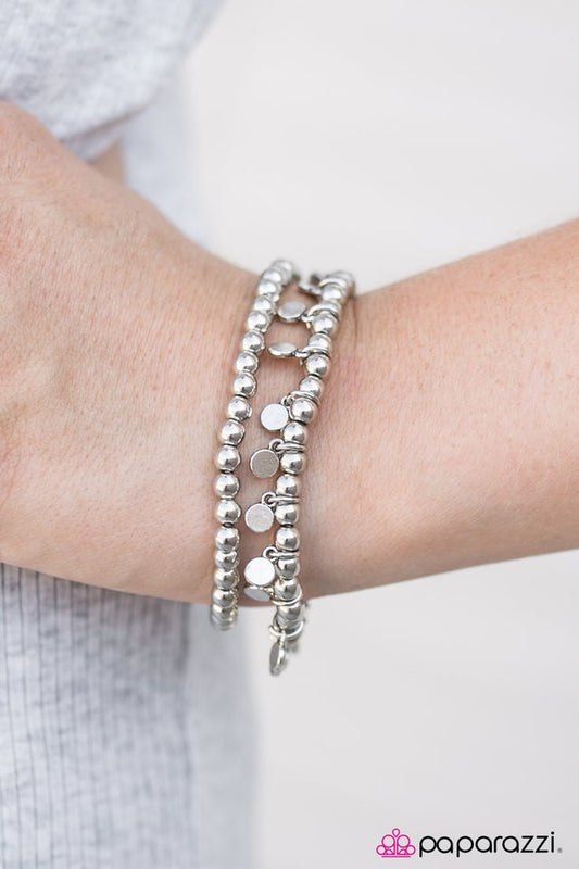 Paparazzi ♥ Move It Or Lose It - Silver ♥ Bracelet-product_sku