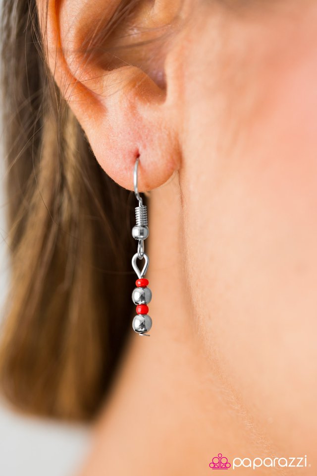 Paparazzi ♥ Wild Winds - Red ♥ Necklace