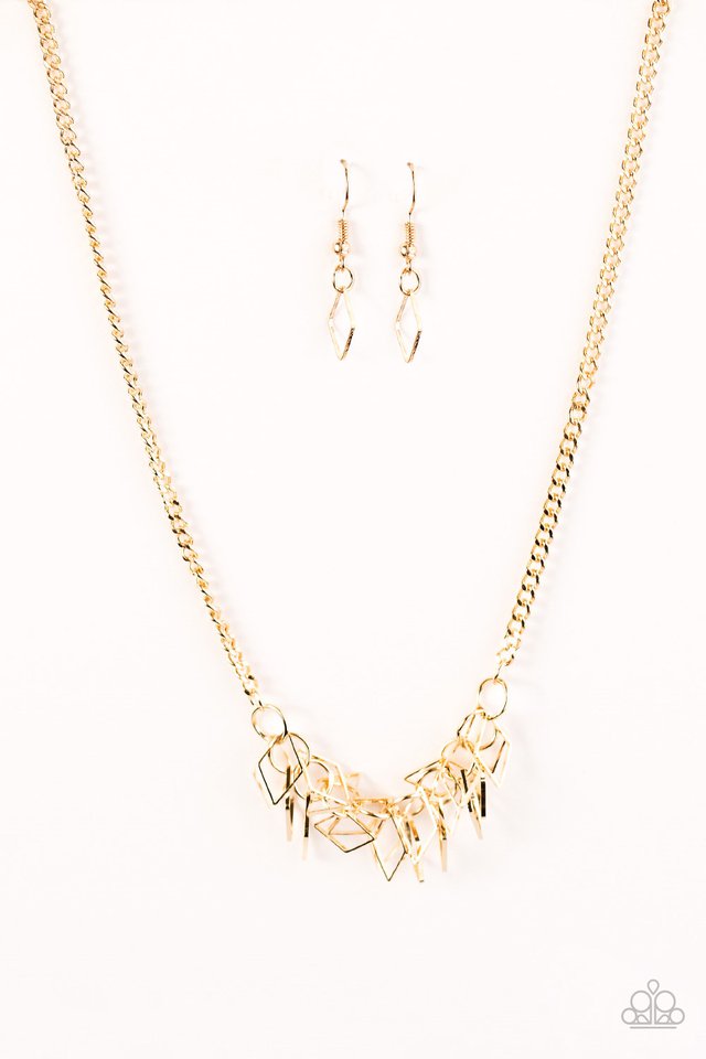 Paparazzi ♥ Beast Mode - Gold ♥ Necklace
