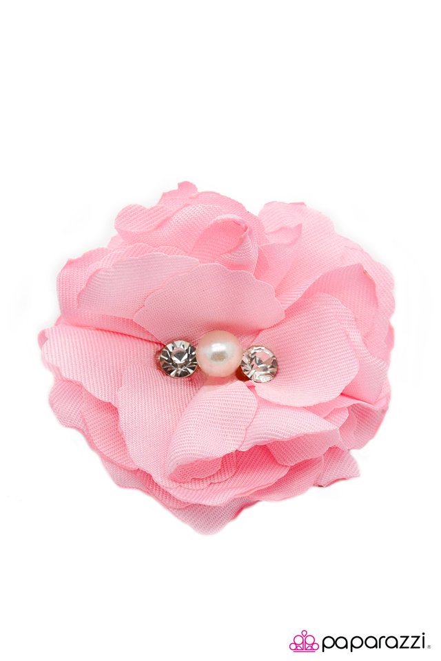 Paparazzi ♥ Compare and Contrast - Pink ♥ Hair Clip