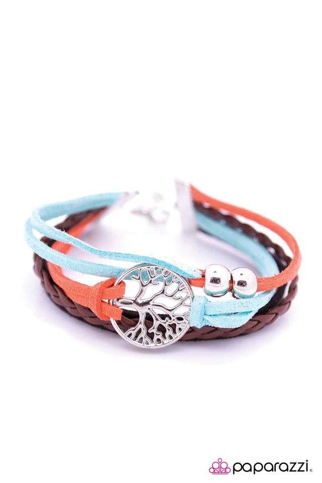 Paparazzi ♥ Under the Old Oak Tree - Multi ♥ Bracelet