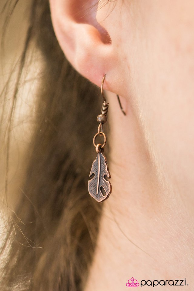 Paparazzi ♥ Find Your Tribe - Copper ♥ Necklace