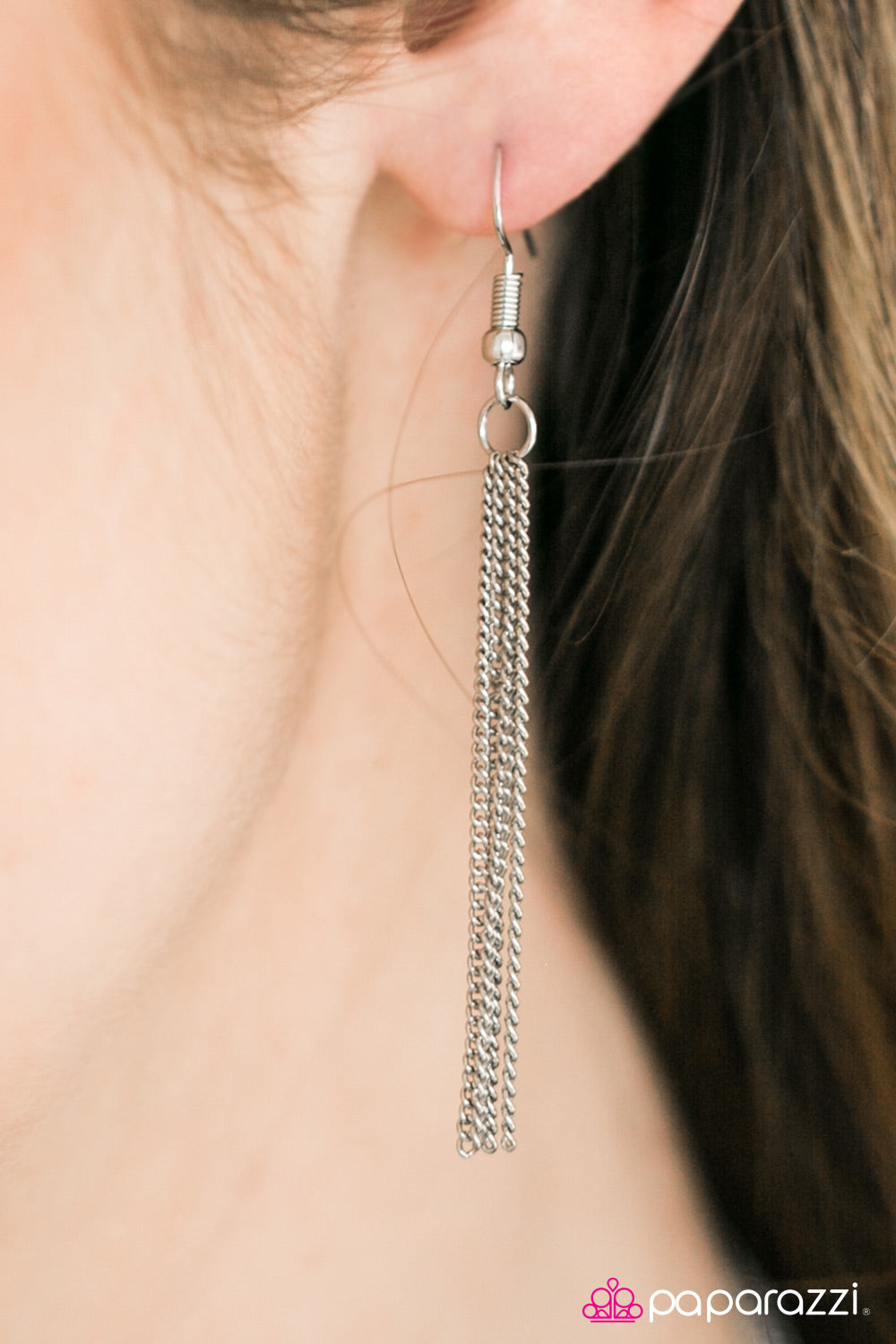 Paparazzi ♥ Your Vibe Attracts Your Tribe - Silver ♥  Necklace