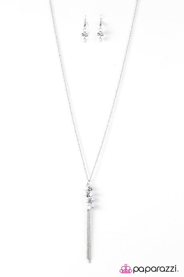 Paparazzi ♥ Color Craze - Silver ♥ Necklace