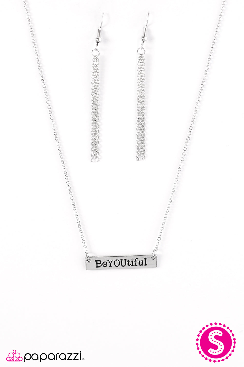 Paparazzi ♥ Always BeYOUtiful - Silver ♥  Necklace-product_sku