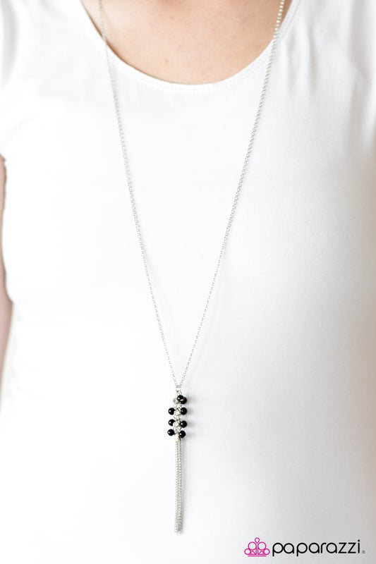 Paparazzi ♥ Color Craze - Black ♥ Necklace-product_sku