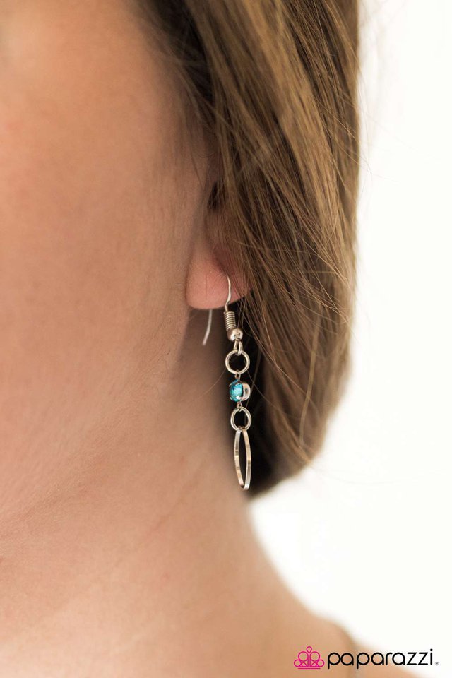 Paparazzi ♥ Twinkle At Twilight - Blue ♥ Necklace