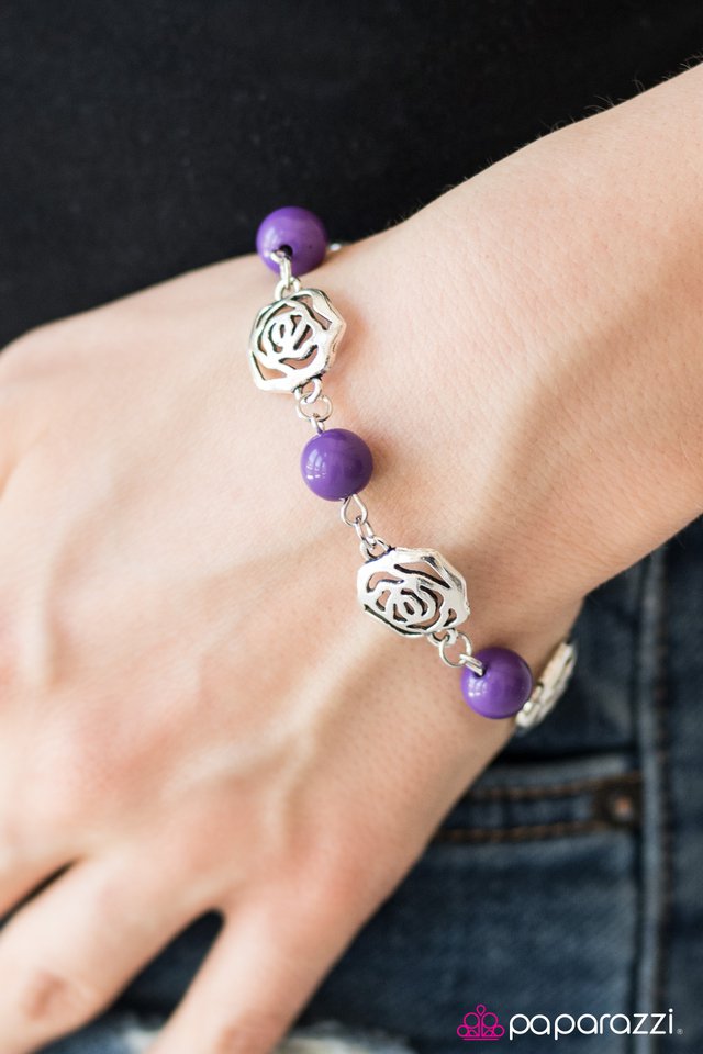 Paparazzi ♥ Springtime Social - Purple ♥ Bracelet-product_sku