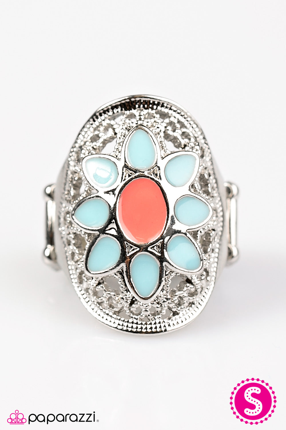 Paparazzi ♥ Always On SUMMERTIME - Blue ♥  Ring