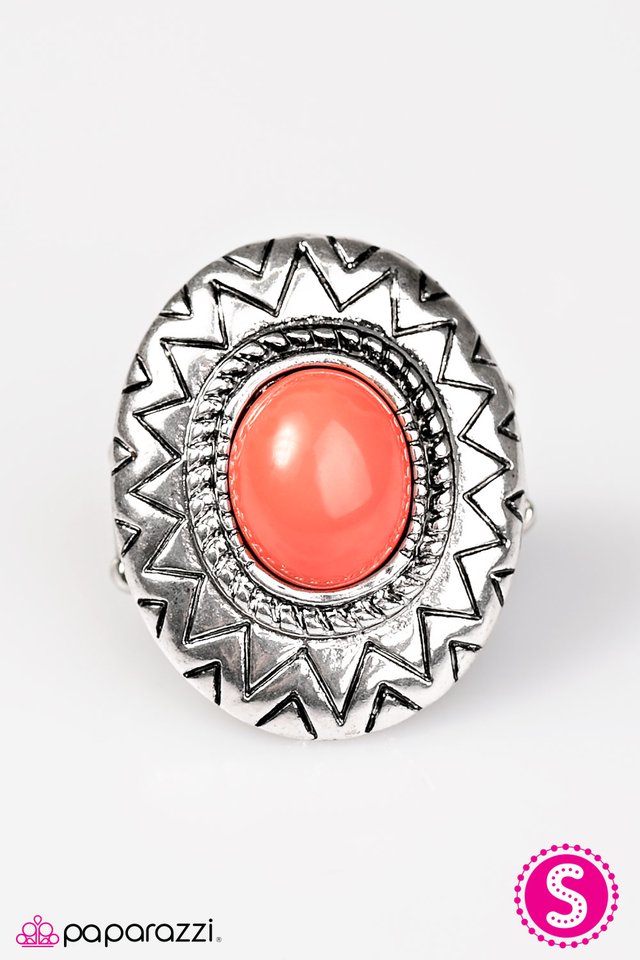 Paparazzi ♥ Make Your Own Sunshine - Orange ♥ Ring