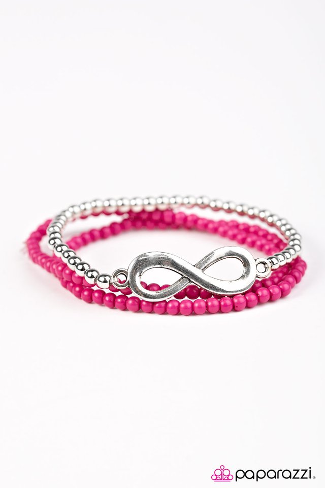 Paparazzi ♥ Everlasting Love - Pink ♥ Bracelet