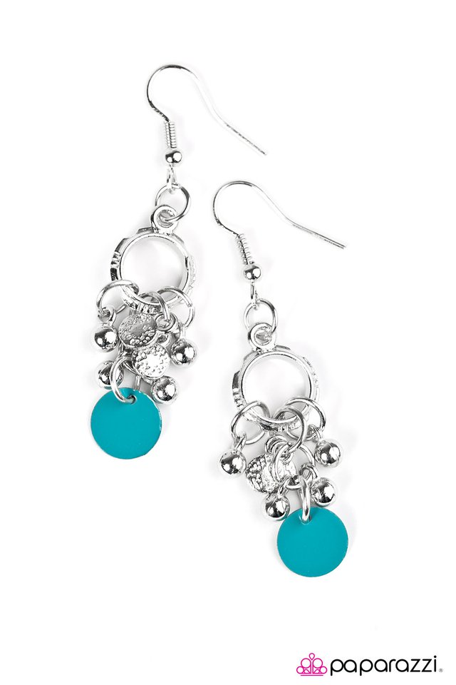 Paparazzi ♥ The Sun Will Rise - Blue ♥ Earrings