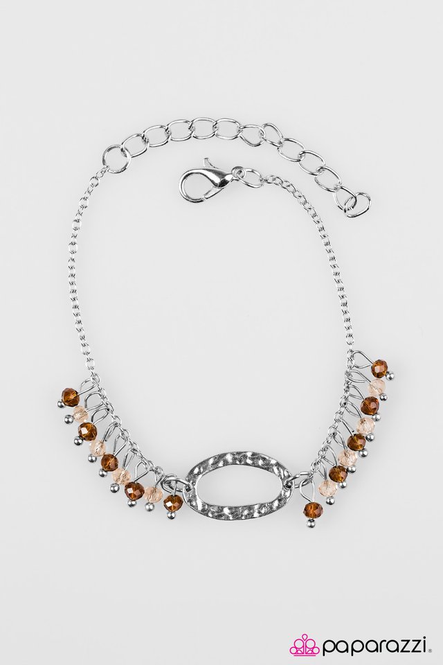 Paparazzi ♥ Beach Wedding - Brown ♥ Bracelet