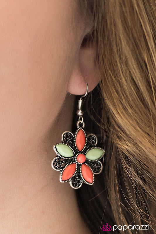 Paparazzi ♥ Tahitian Garden - Multi ♥  Earrings-product_sku