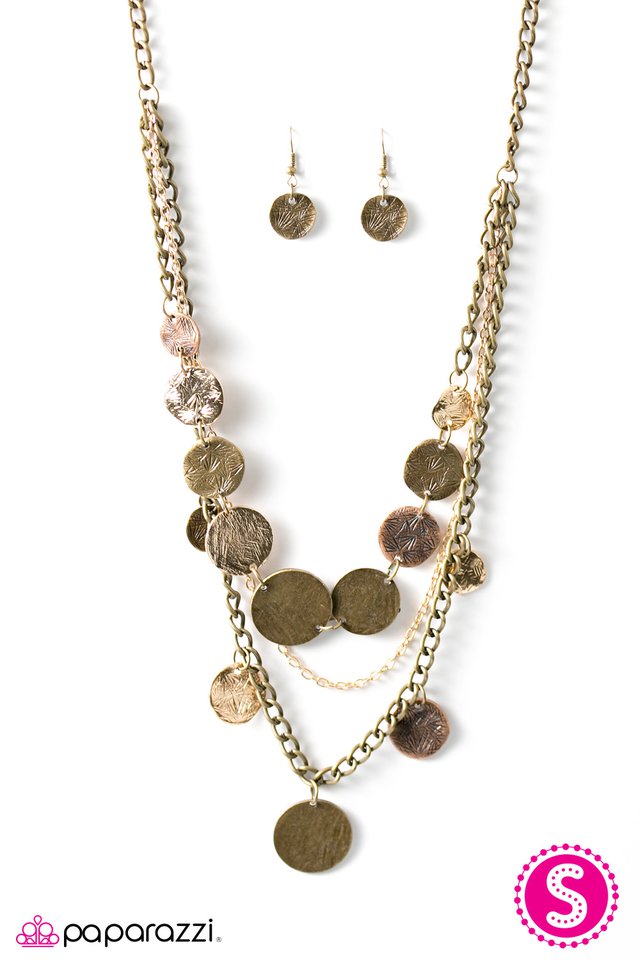 Paparazzi ♥ Lost Treasure - Multi ♥ Necklace