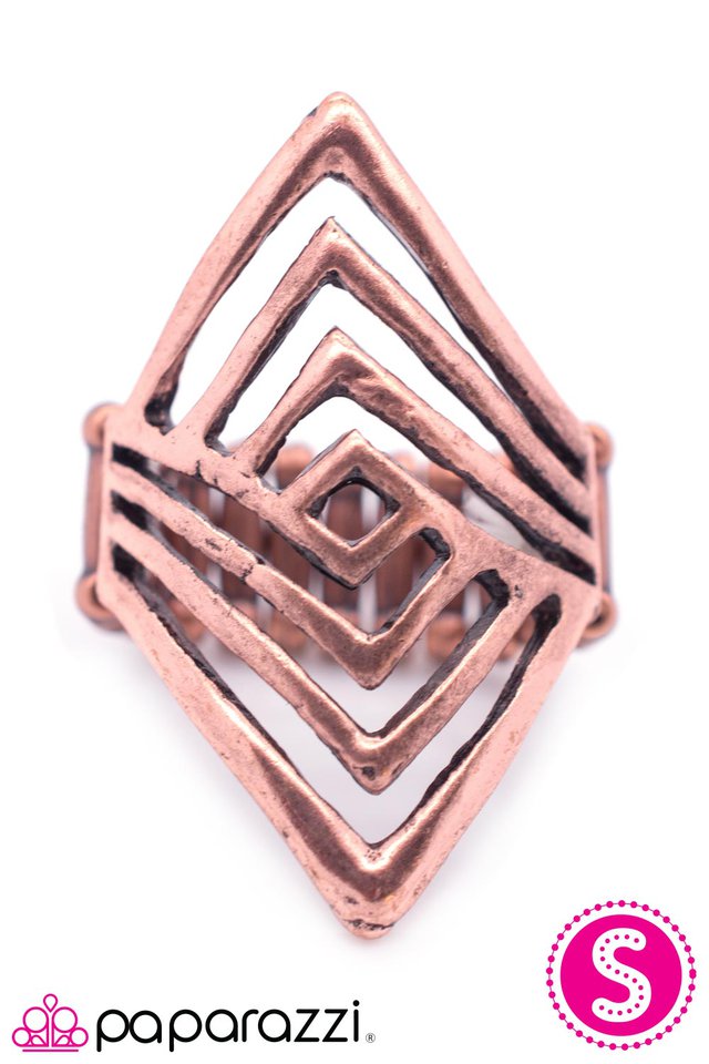 Paparazzi ♥ Lost in the Maze - Copper ♥ Ring