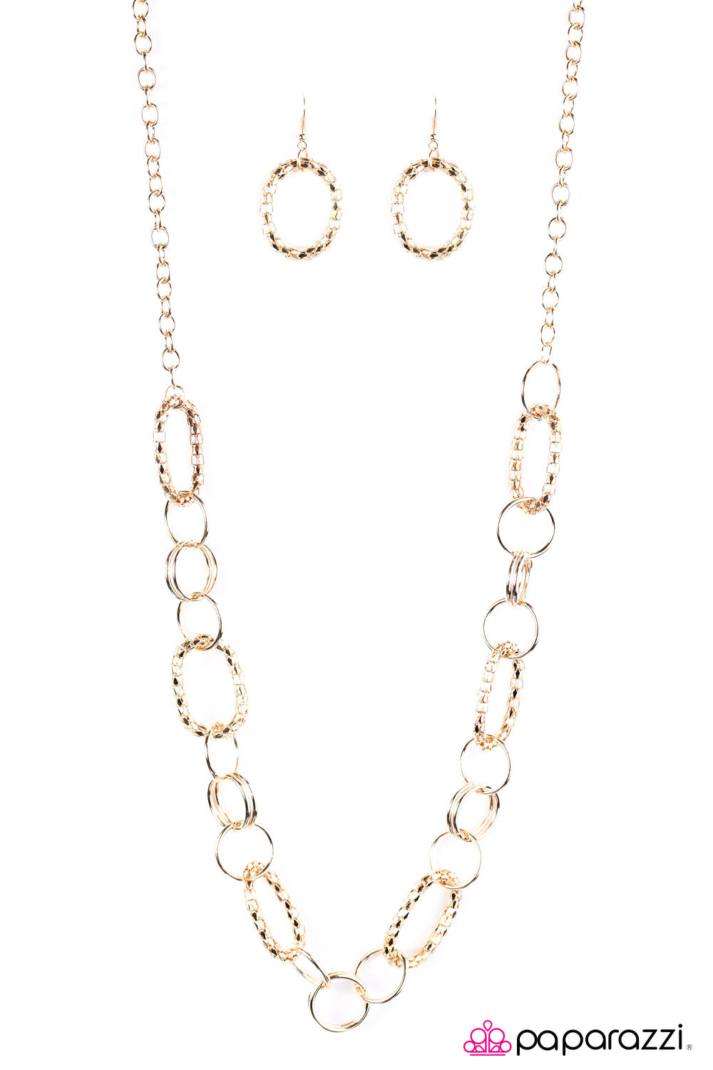 Paparazzi ♥ Isnt It Obvious? - Gold ♥  Necklace