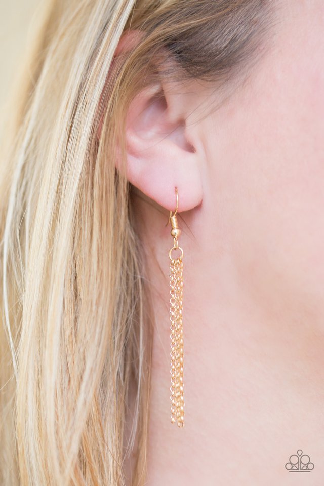 Paparazzi ♥ Just The Way You Are - Gold ♥ Necklace