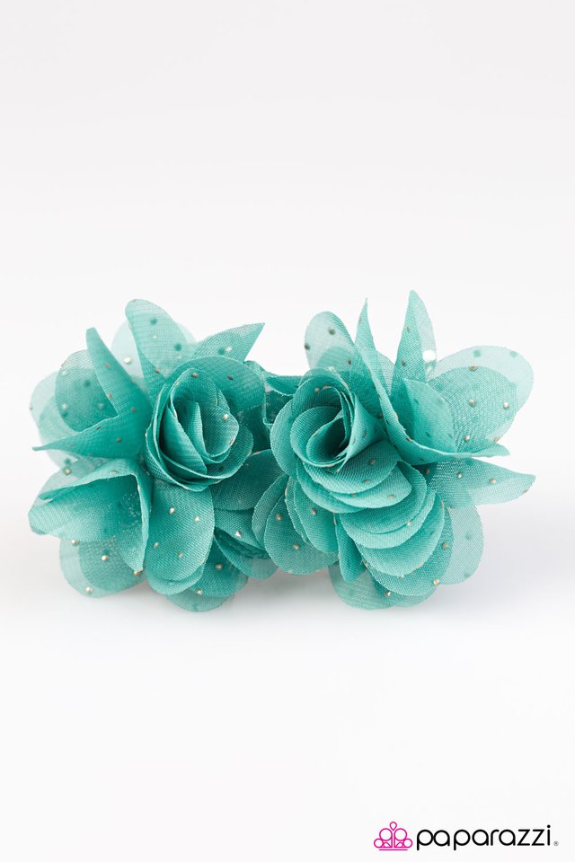 Paparazzi ♥ Golden Summers - Blue ♥ Hair Clip