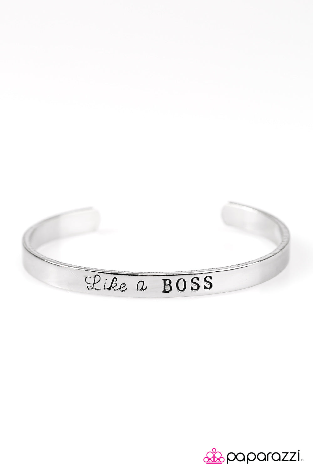 Paparazzi ♥ Boss Behavior - Silver ♥  Bracelet