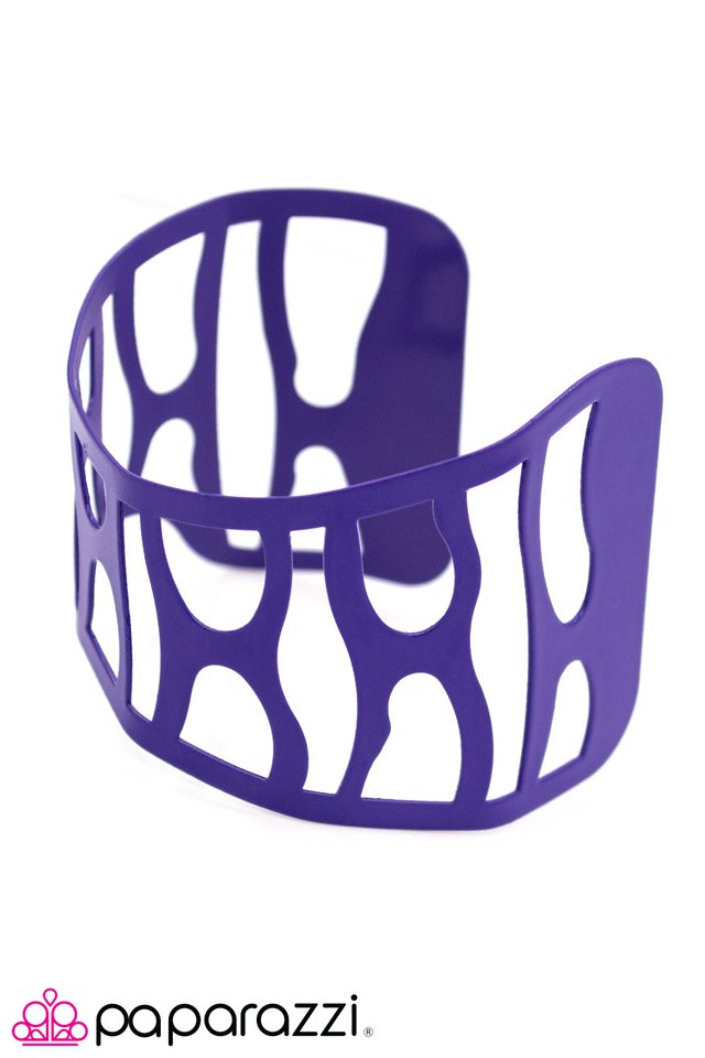 Paparazzi ♥ Bridging the Gap - Purple ♥ Bracelet