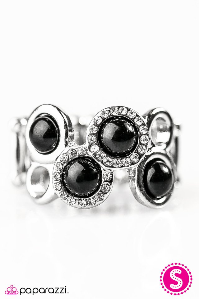 Paparazzi ♥ Sparkle and Stilettos - Black ♥ Ring