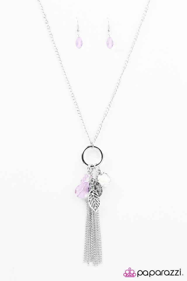 Paparazzi ♥ Wonderfully Whimsical - Purple ♥ Necklace