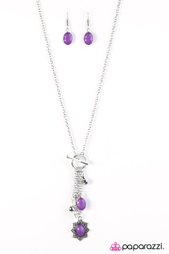 Paparazzi ♥ Love Lullaby - Purple ♥ Necklace